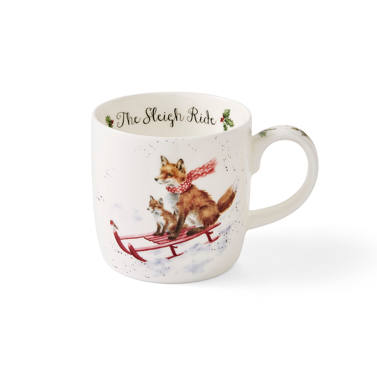 Wrendale Designs Sleigh Ride Mug image number null